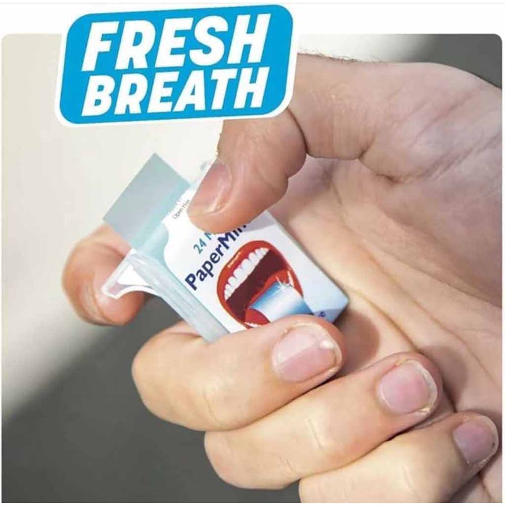 Paper Mints, Mint Strips, Refreshing breath mint strips