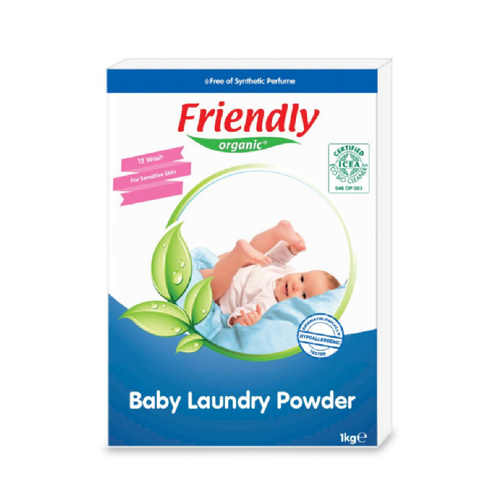 Friendly Organic Baby Laundry Powder, 1 kg