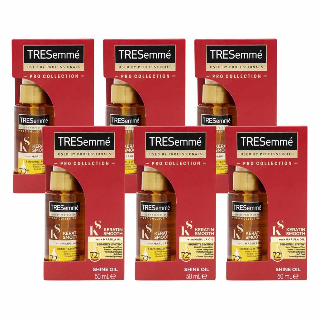 Tresemme, Keratin Smooth Shine Hair Oil, Smoothing hair oil with keratin, 50ml