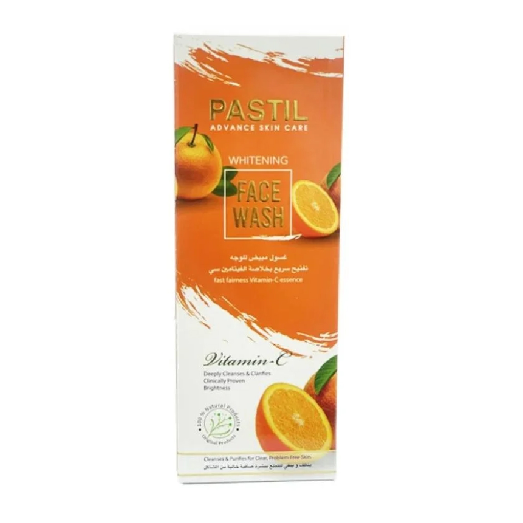 Pastil, Vitamin C Face Wash, Brightening face cleanser with vitamin C, 125ml