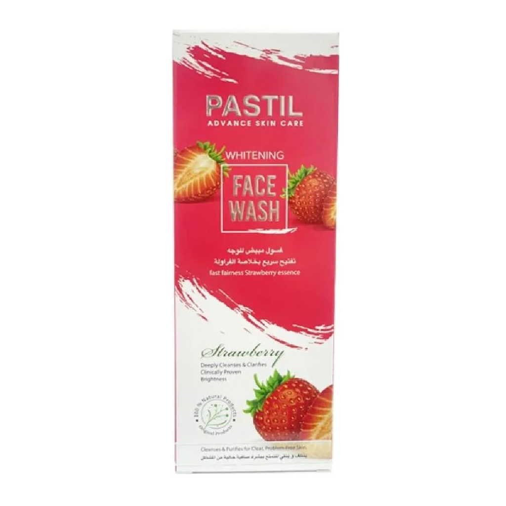 Pastil, Strawberry face wash, Refreshing strawberry face wash for daily cleansing, 125 ml
