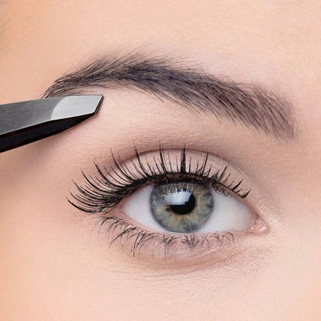 Depend, DIY Slant Eyebrow Tweezers, Precision tweezers for eyebrow shaping