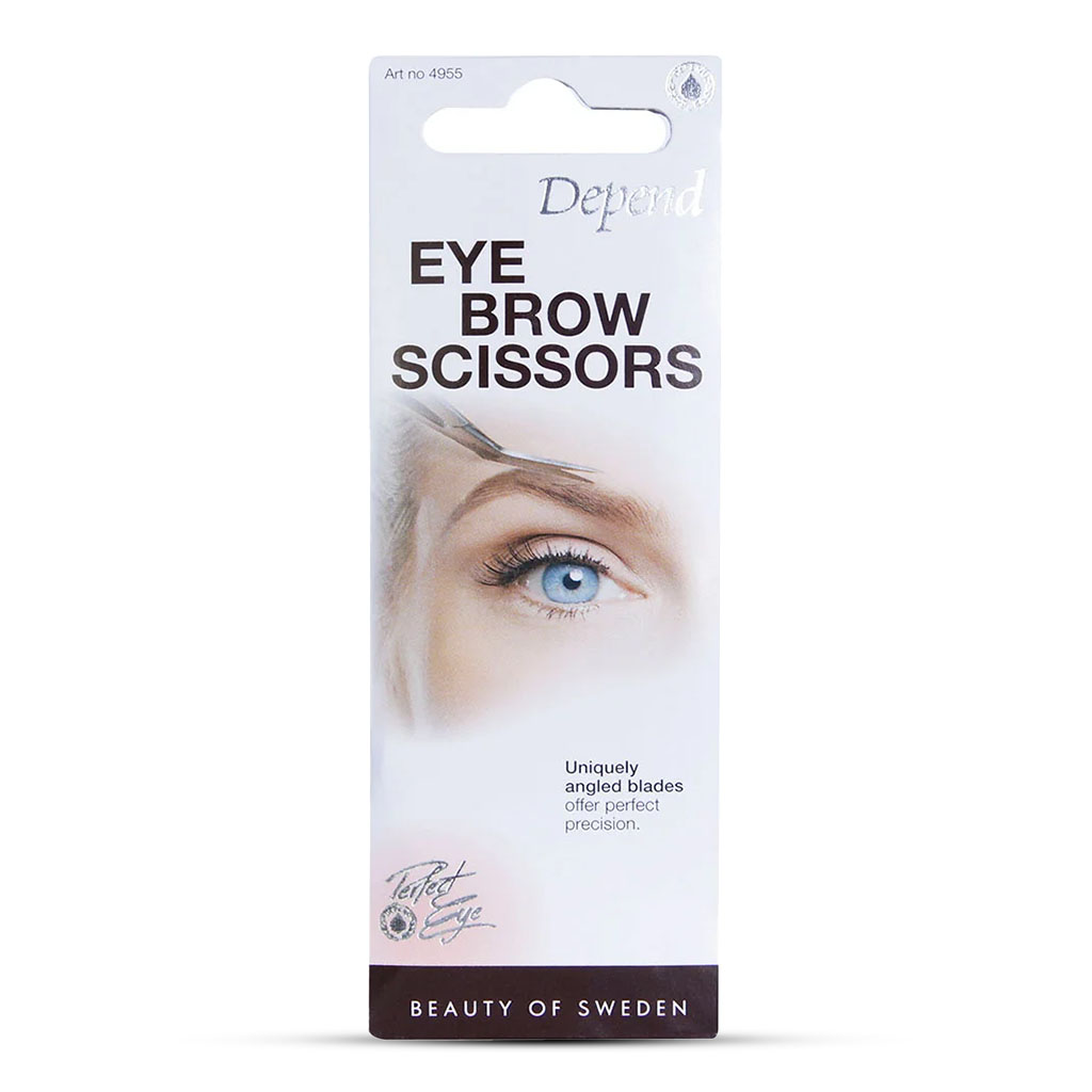 Depend, Eyebrow & Lash Scissors, Precision trimming scissors for delicate hair shaping