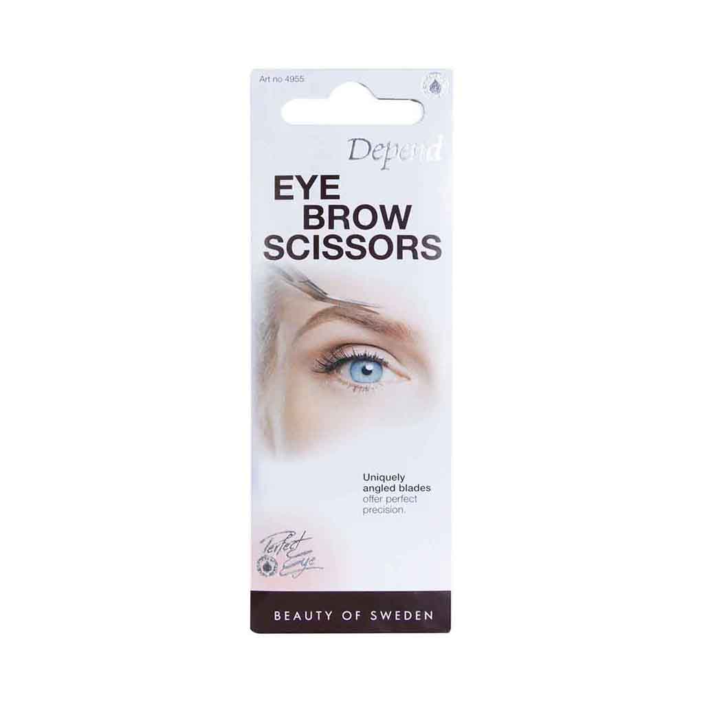 Depend, Eyebrow & Lash Scissors, Precision trimming scissors for delicate hair shaping