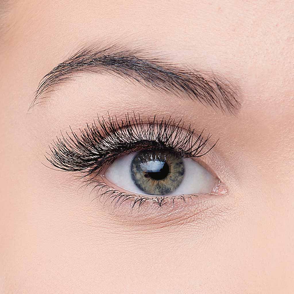 Depend, Wispy artificial eyelashes with glue Elegance, Lightweight natural-looking false lashes