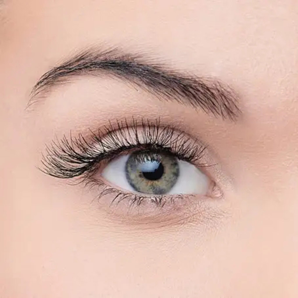Depend, Wispy Artificial Eyelashes with Glue, Natural-looking wispy false eyelashes with adhesive