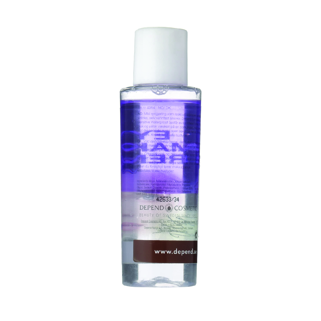 DEPEND EYE MAKE UP REMOVER WATER PROOF