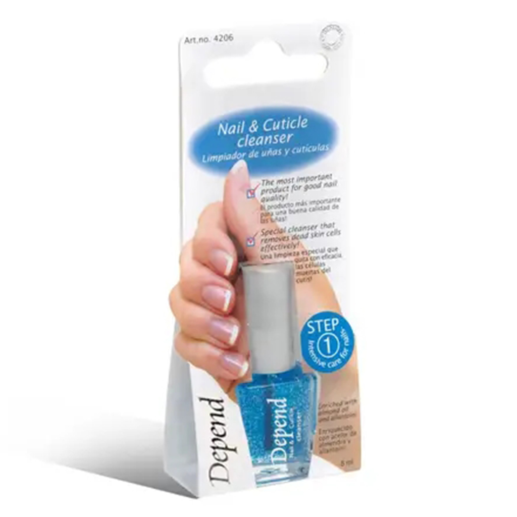 Depend, Nail Care Cuticle Cleanser, Gentle cleanser for healthy cuticles, 50ml
