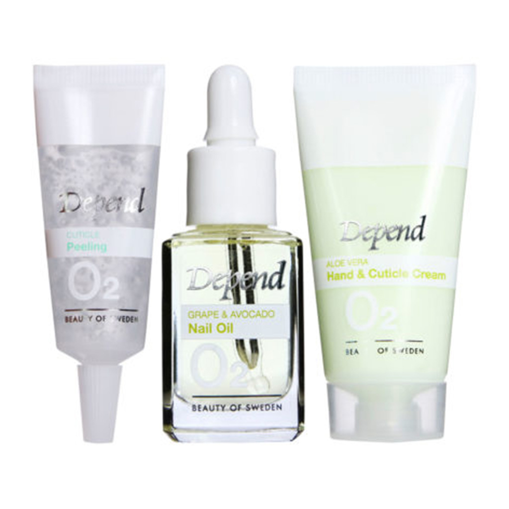 Depend 3-Step Action Nail Care Kit