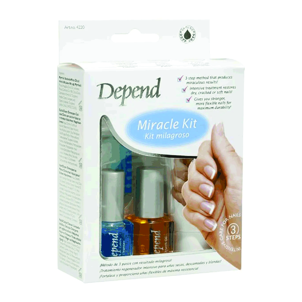 Depend Nail Care Kit, Strengthens and nourishes nails