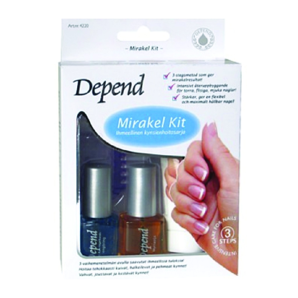 Depend Nail Care Kit, Strengthens and nourishes nails