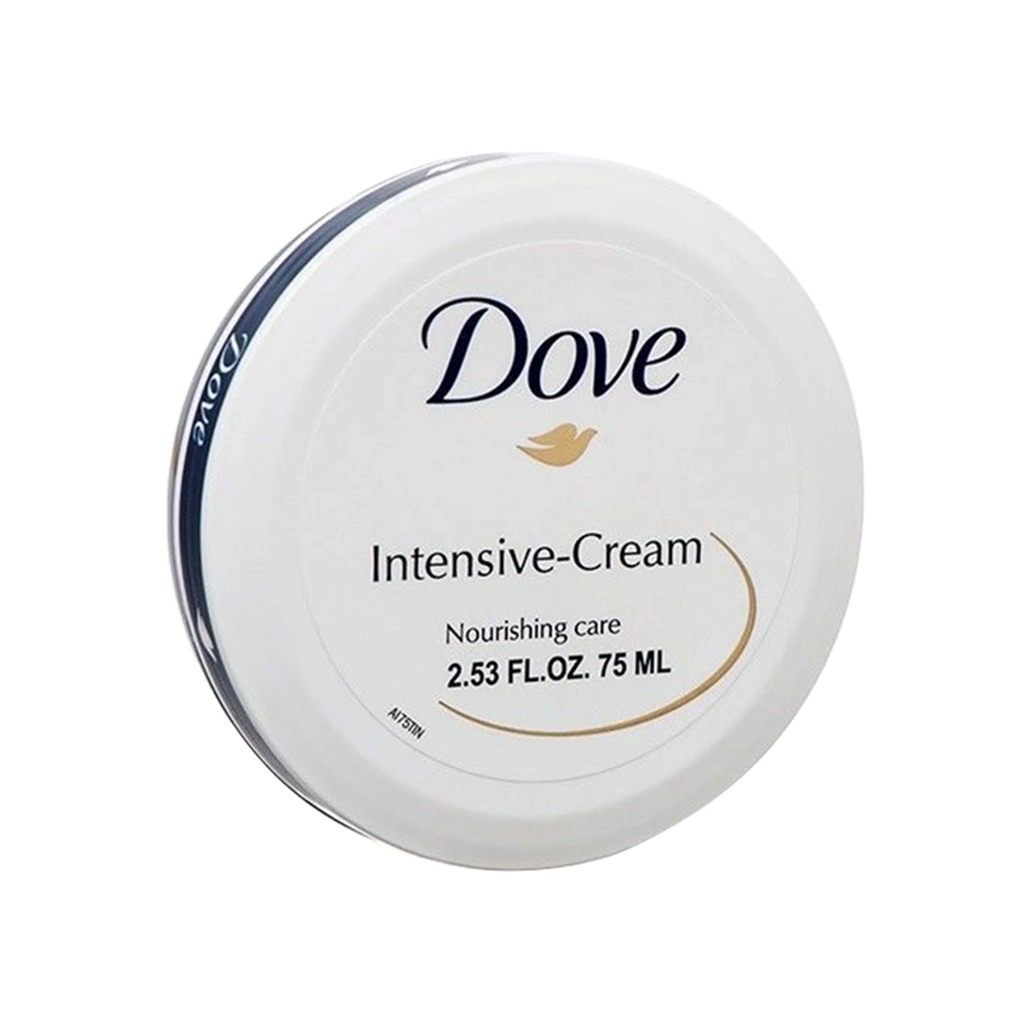 Dove, Intensive Nourishment Body Cream, Rich moisturizing body cream for dry skin, 75ml