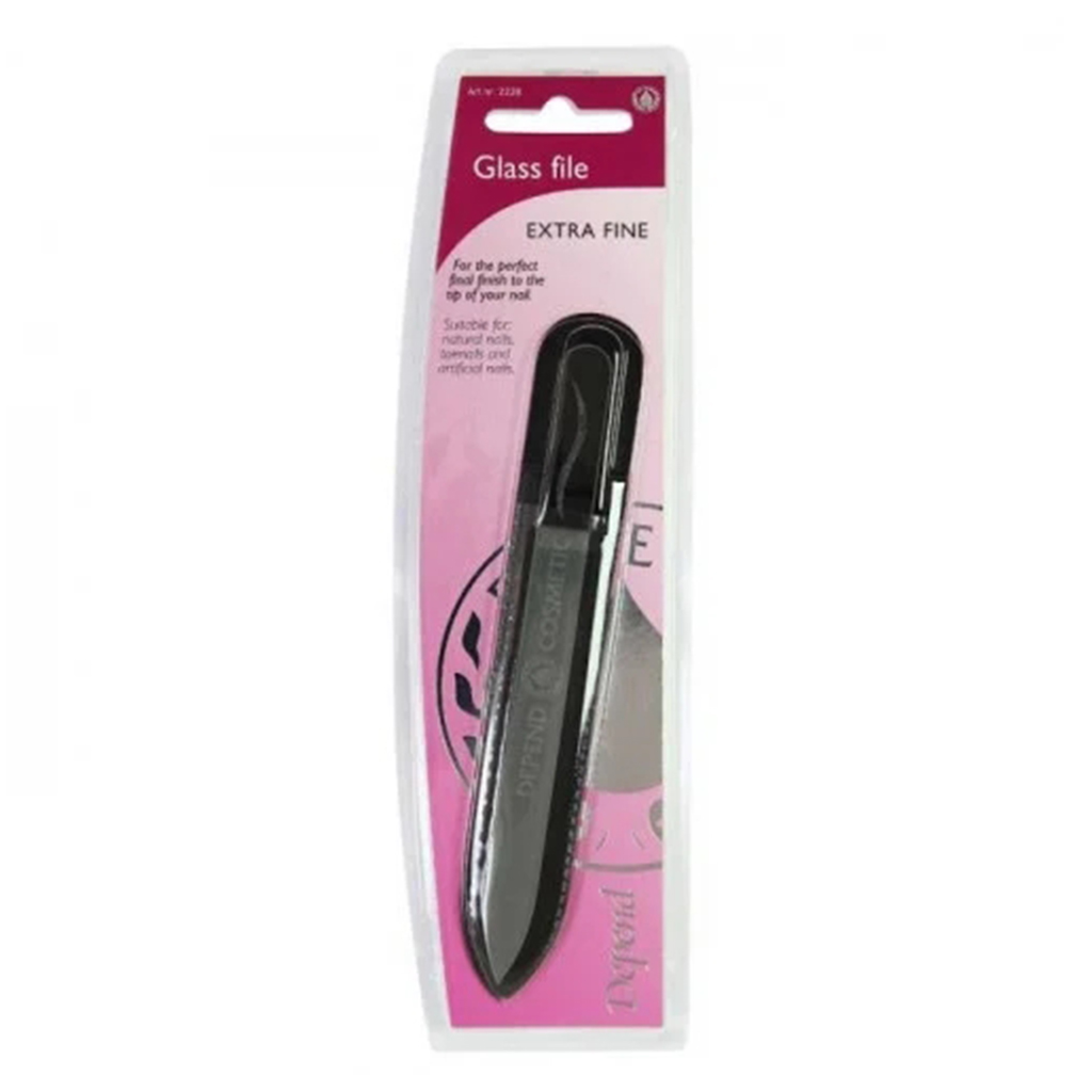 Depend, Nail care glass file extra fine No. 3, Smooth finish glass nail file, No. 3
