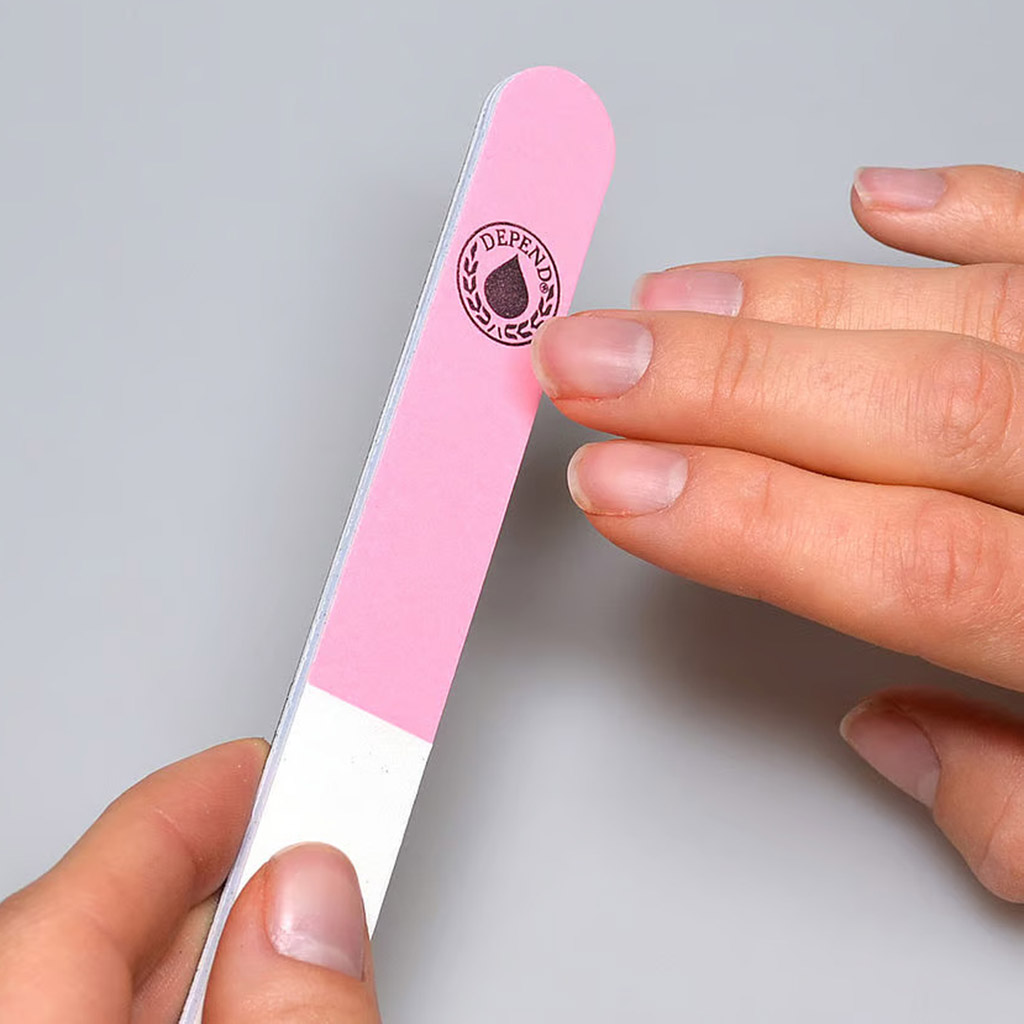 Depend, All-Round Nail File, Multi-purpose nail file for shaping and smoothing nails