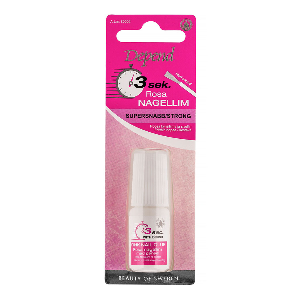 Depend Pink Nail Glue 3g