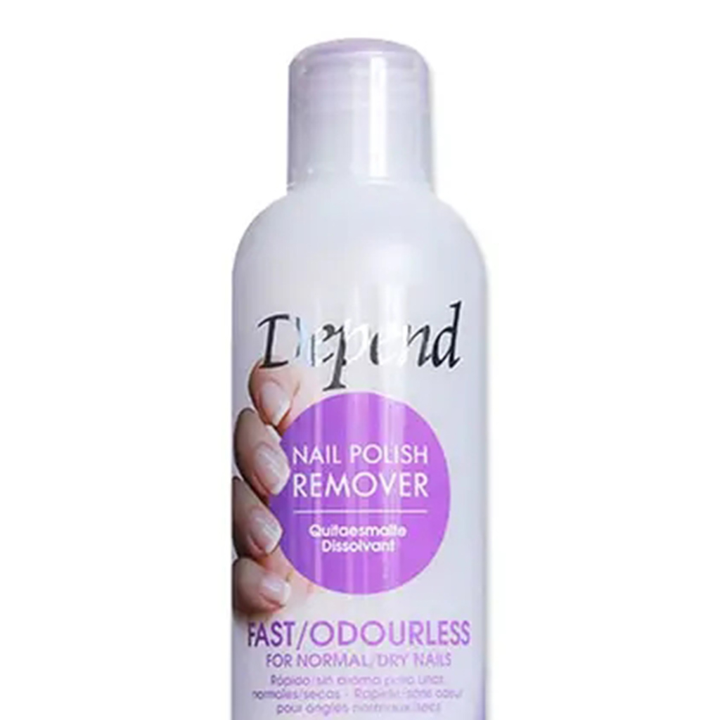 Depend, Odourless nail polish remover, Gentle odourless polish remover, 100ml