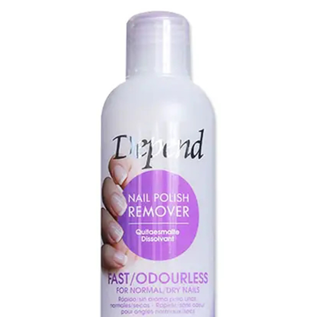 Depend, Odourless Nail Polish Remover, Gentle nail polish remover, 250 ml