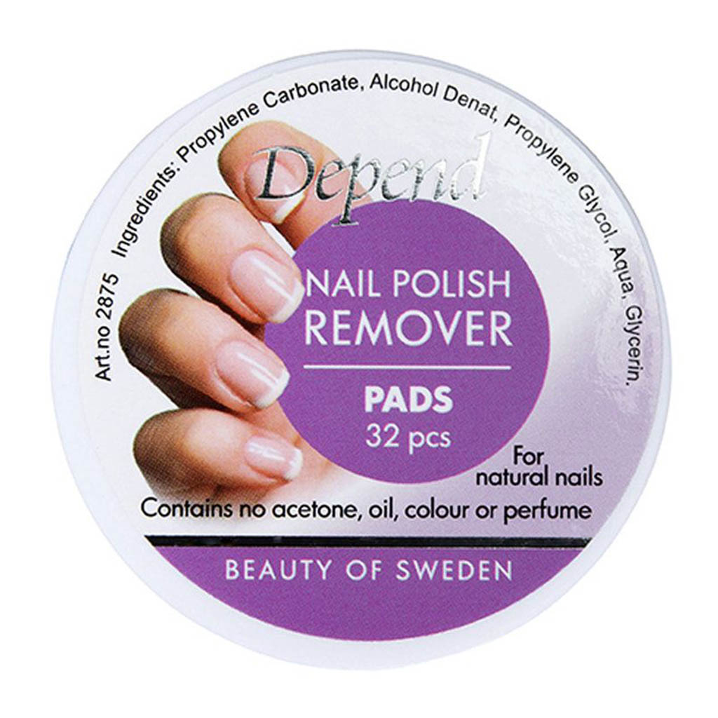 Depend Nail Polish Remover Pads