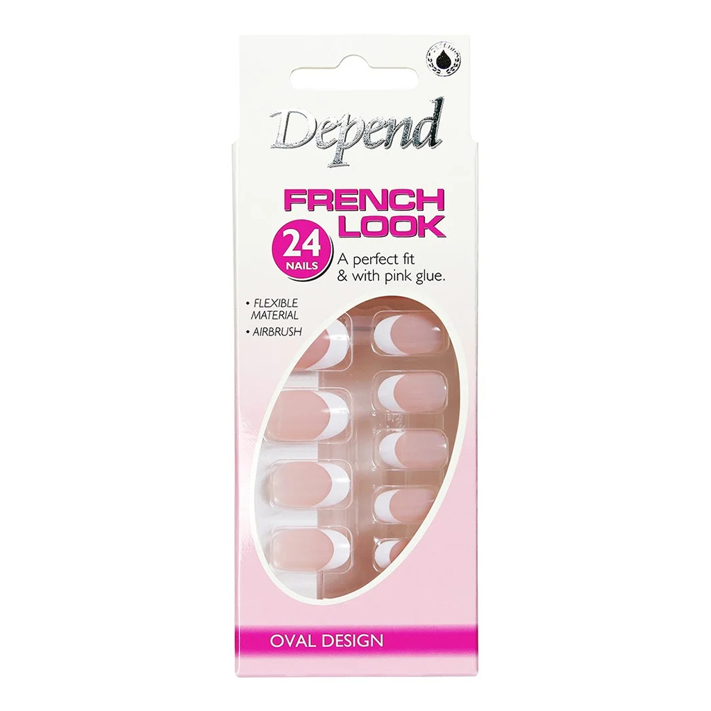 Depend, Small oval design nail kit, Complete nail care kit with small oval tools