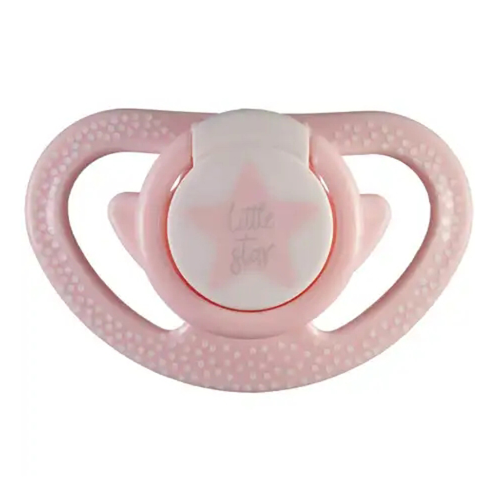 Vital Baby, Soothe Airflow Little Star Soothers, Breathable orthodontic soothers for 0-6 months