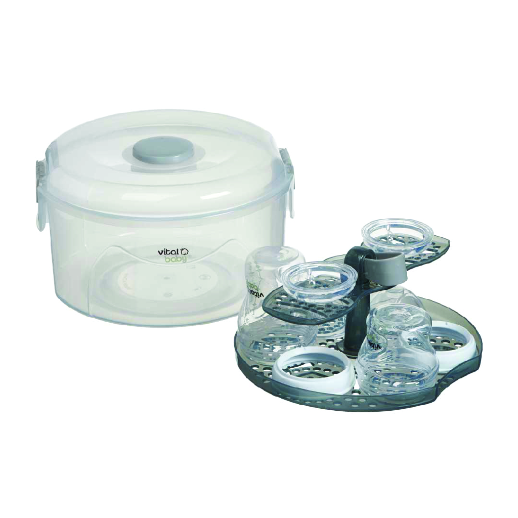 Vital Baby, Nurture 2 In 1 Combination Steriliser, Electric steriliser for bottles and accessories