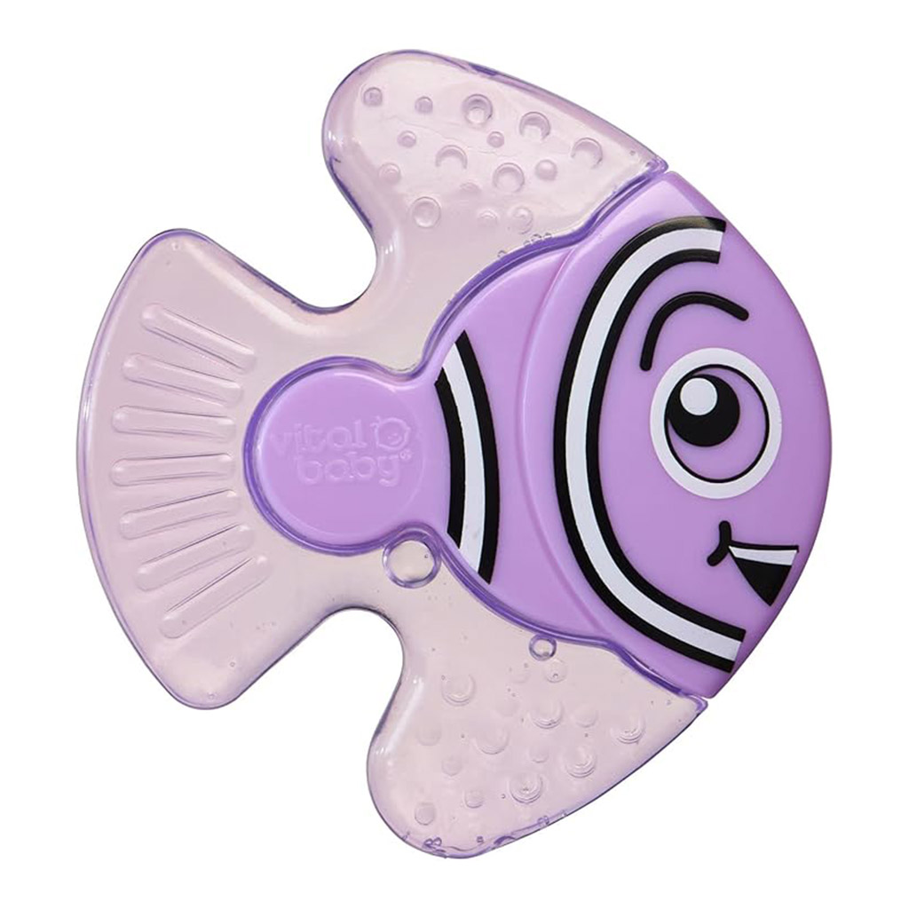 Vital Baby, Soothe Fishy Friends Soothers, Soothing baby pacifiers with fun design
