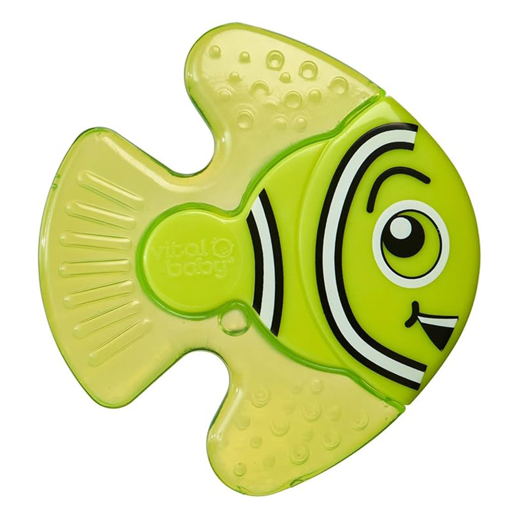 Vital Baby, Soothe Fishy Friends Soothers, Soothing baby pacifiers with fun design