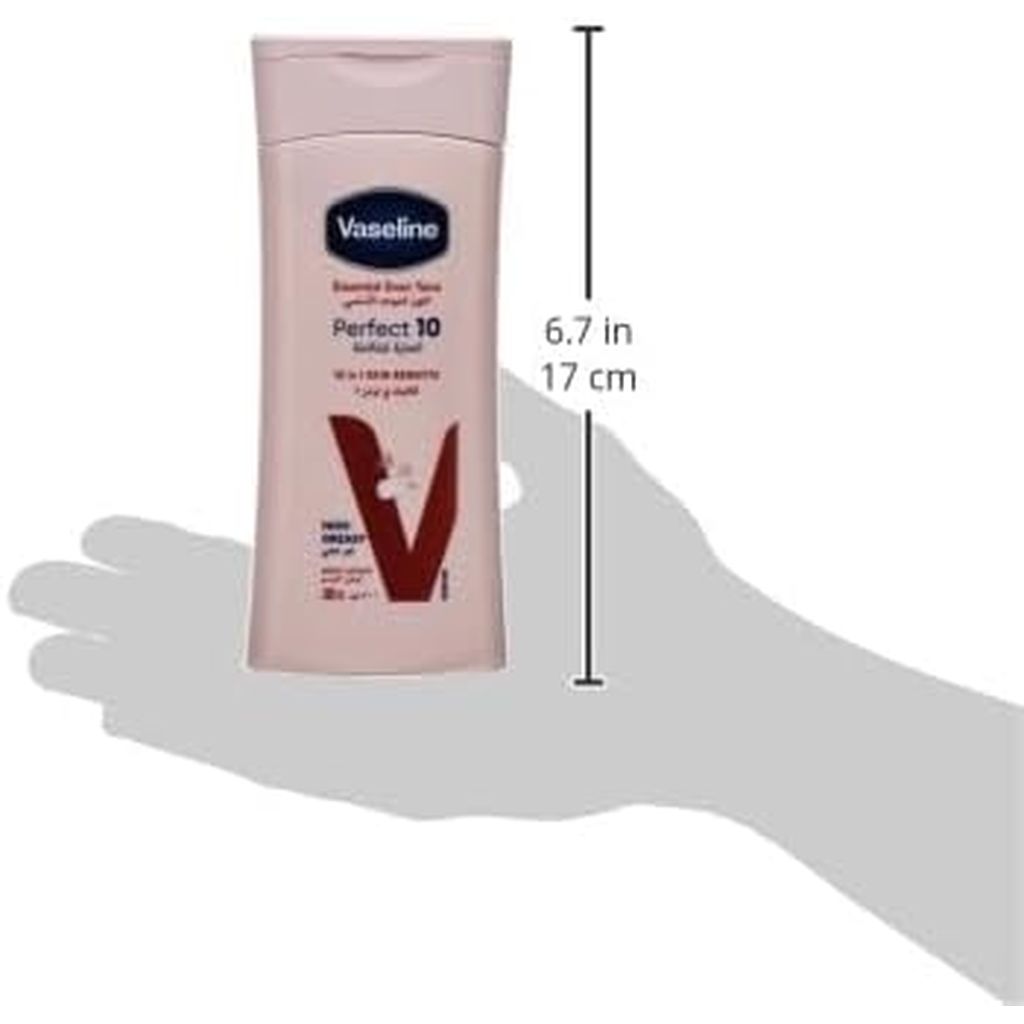 Vaseline, Perfect 10 Body Lotion, Multi-benefit hydrating lotion for smooth skin, 200 ml