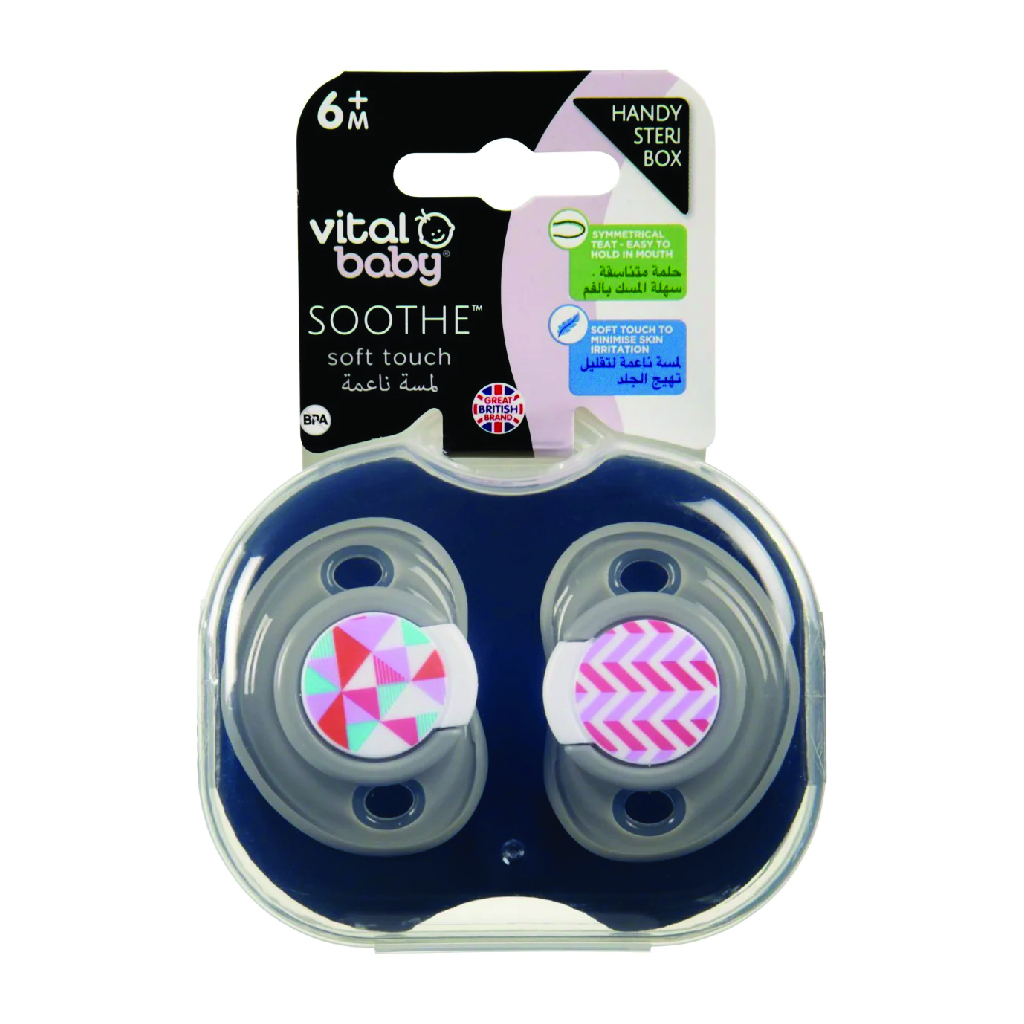Vital Baby, Soothe Soft Touch 6 Months+ Girl, Soft baby wipes for sensitive skin, 6 months+