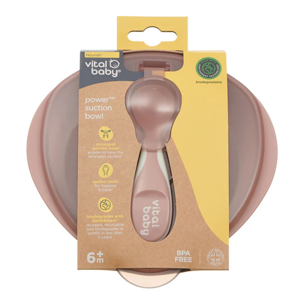 Vital Baby Nourish Power Suction Bowl - Fizz