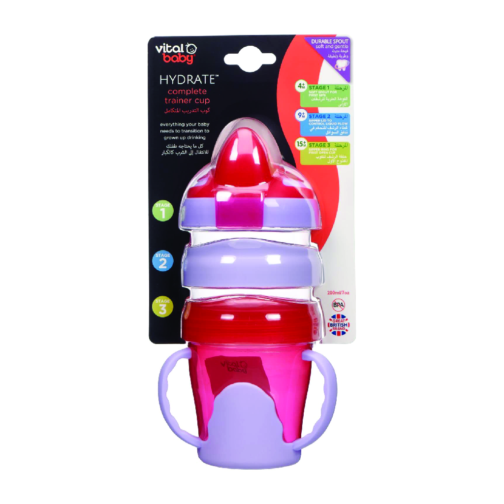VITAL BABY HYDRATE COMPLETE TRAINER CUP - FIZZ