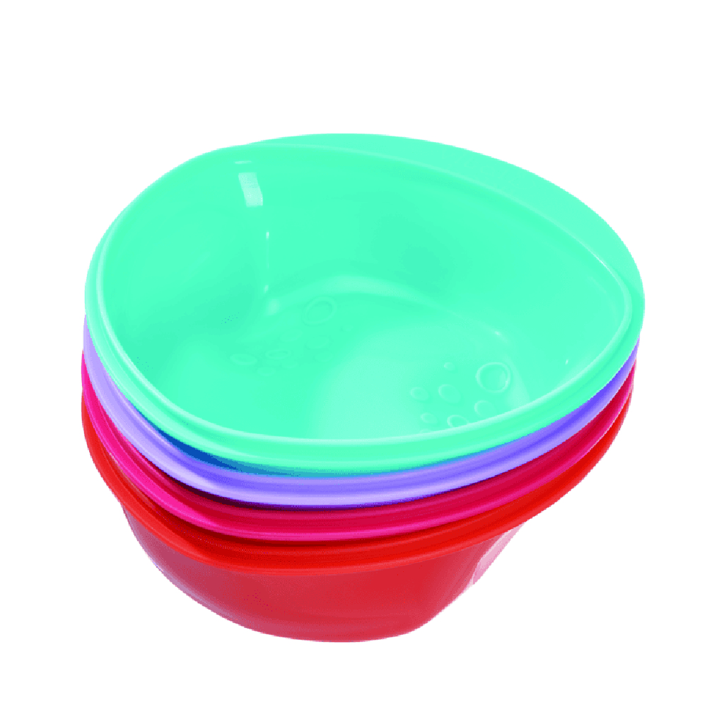 Vital Baby Nourish Scoop Feeding Bowls (4 Pack) - Fizz