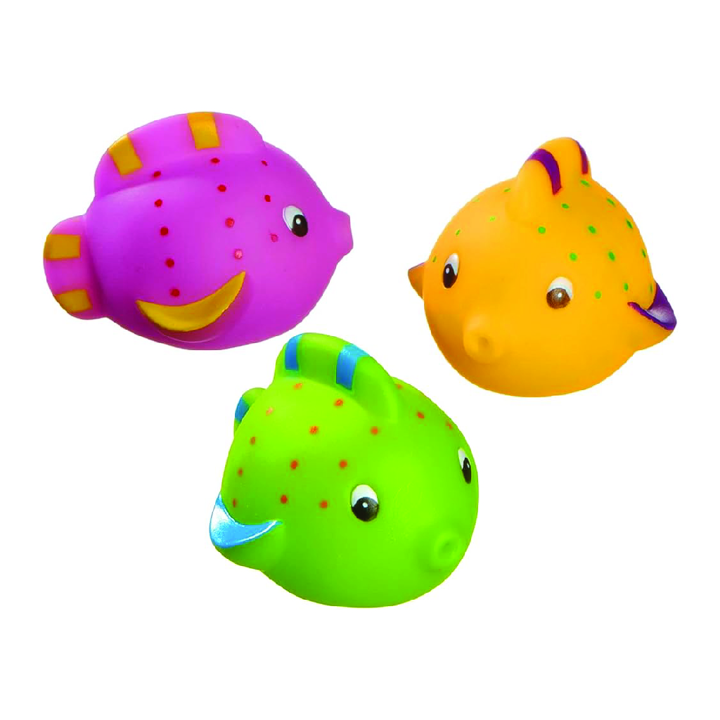Vital Baby, Splash Squirt & Splash Fish, Bath toy set for toddler water play