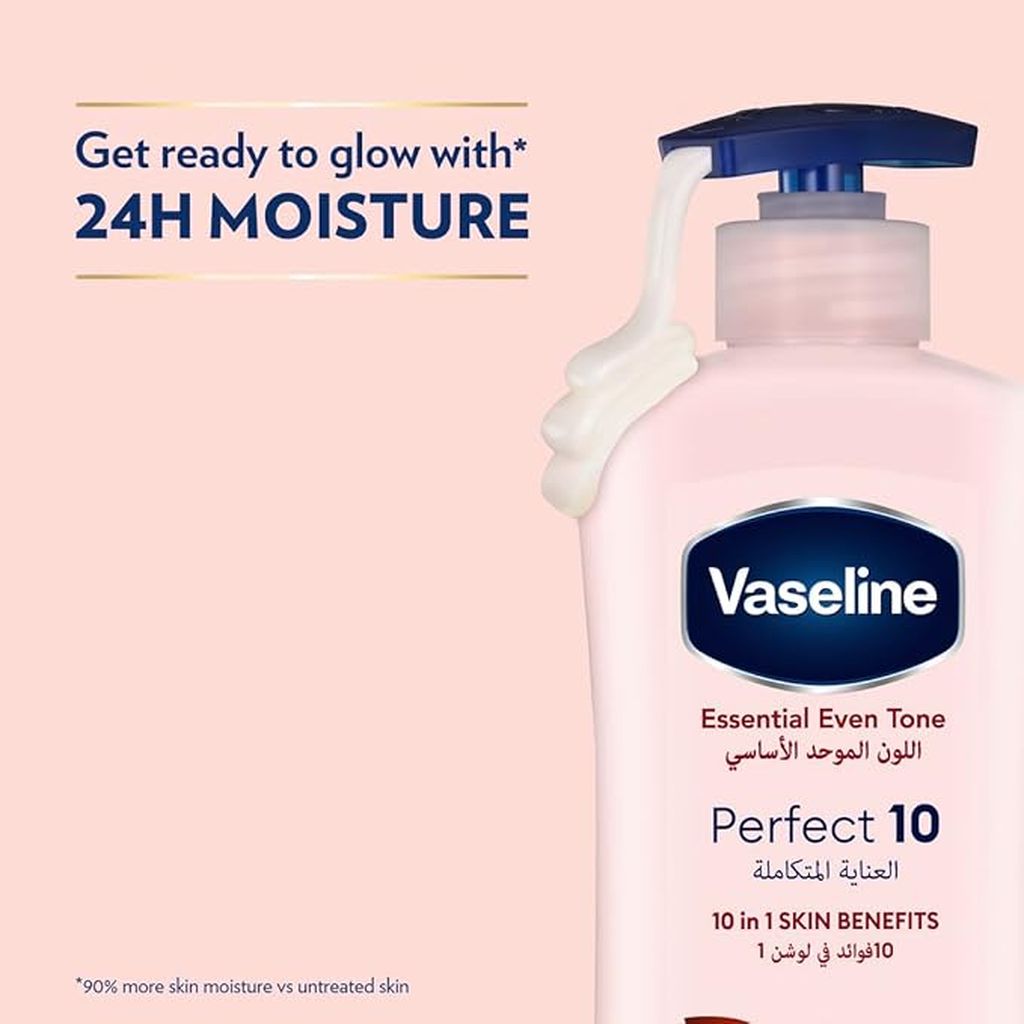 Vaseline Perfect 10 Body Lotion, 400ml