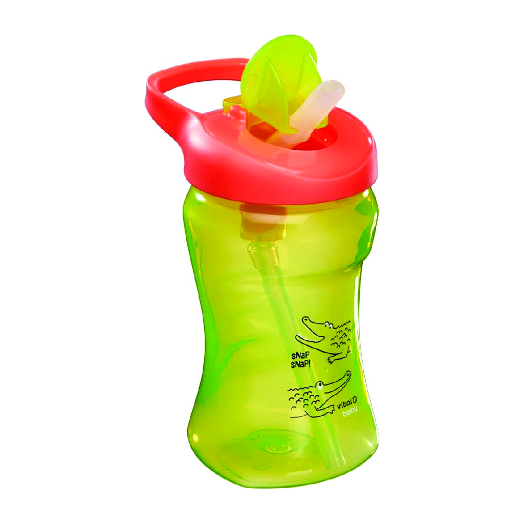 Vital Baby, Hydrate Sippy Straw - Pop, Spill-proof sippy cup with straw for toddlers