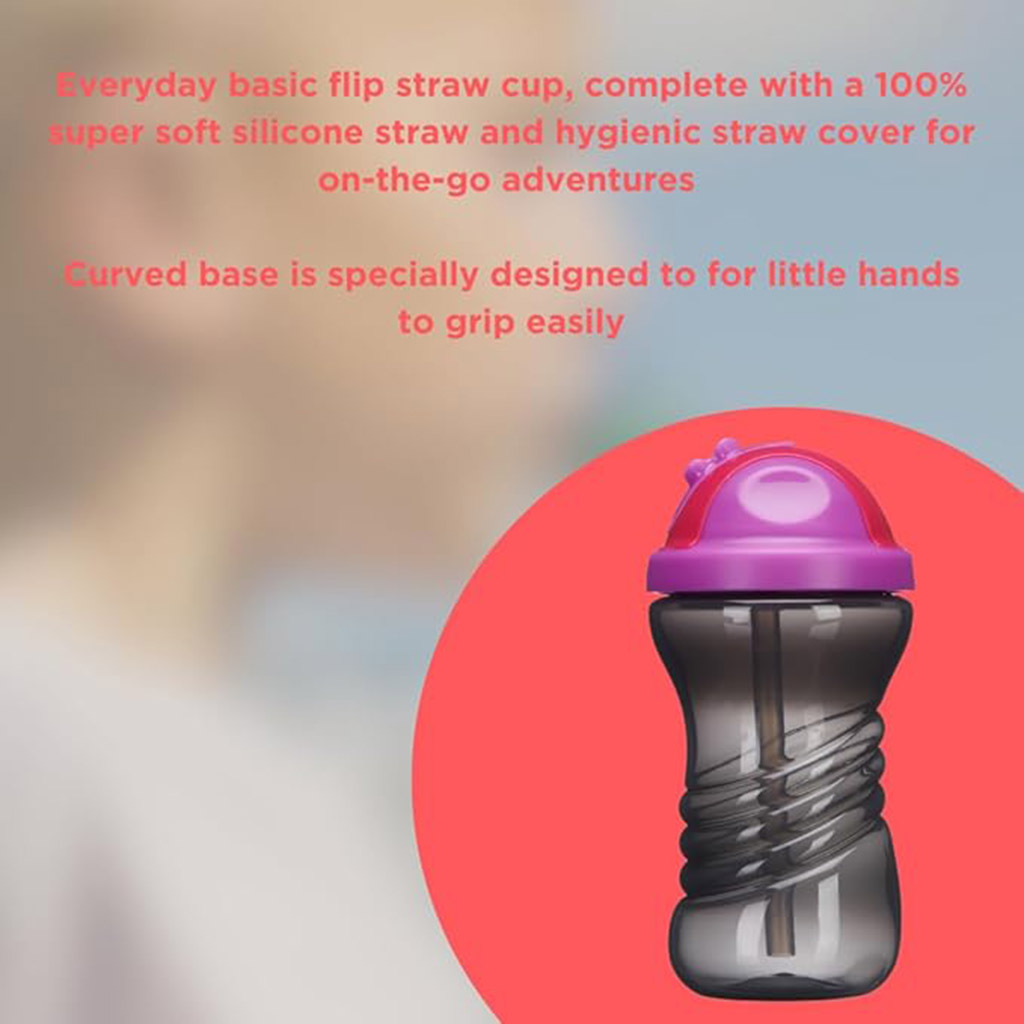 Vital Baby, Hydrate Kids Flip Spout Sipper Fizz, Spill-proof sipper cup for active children