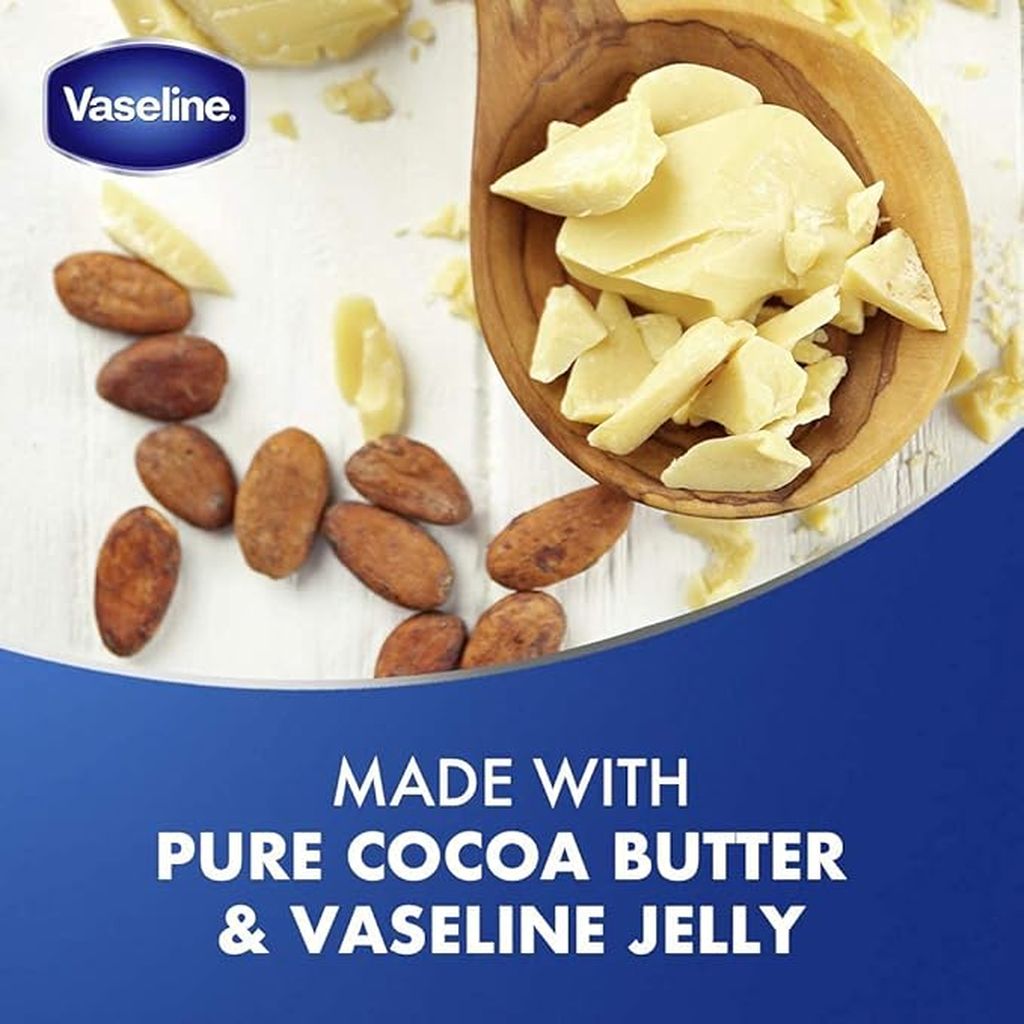 Vaseline, Intensive Care Cocoa Radiant Body Lotion, Deeply nourishing lotion for dry skin, 725 ml
