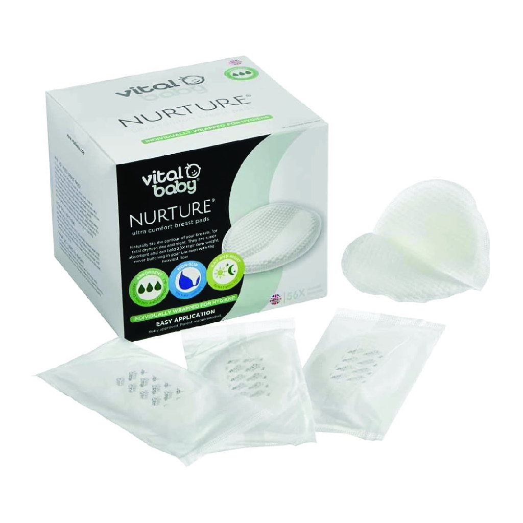 Vital Baby Nurture Ultra Comfort Breast Pads (56 Pack)