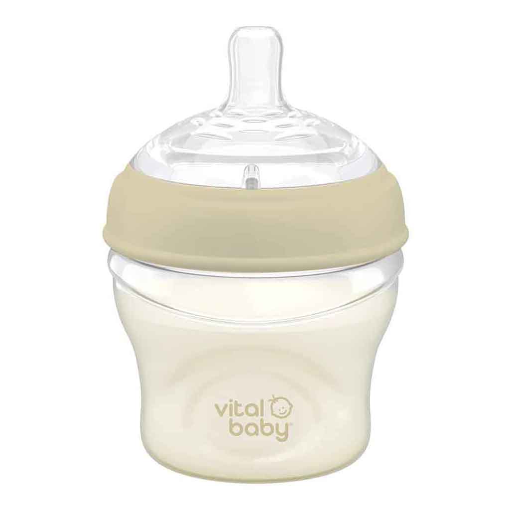 Vital Baby, Nurture Breast Like Feeding Bottles, Natural feel feeding bottles for babies, 150 ml