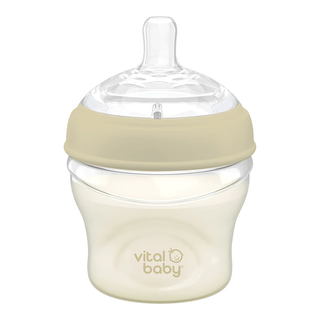 Vital Baby, Nurture Breast Like Feeding Bottles, Natural feel feeding bottles for babies, 150 ml