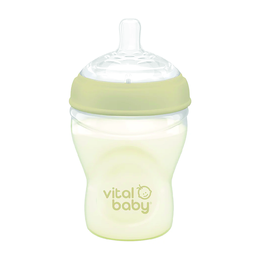 Vital Baby Nurture Breast Like Feeding Bottles, 240 Ml (1 Pack)