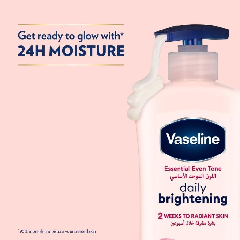 Vaseline Daily Brightening Body Lotion, 725ml