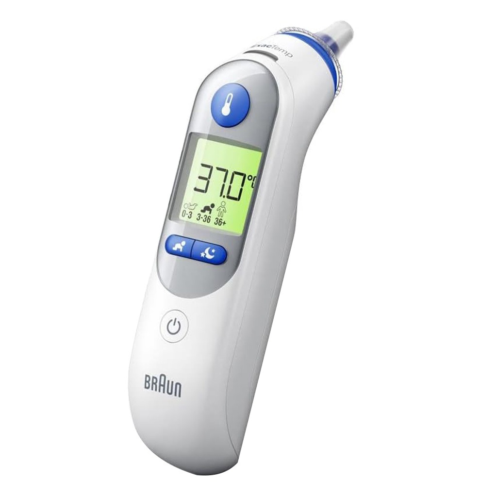 Braun, ThermoScan 7 Ear Thermometer, Accurate ear temperature measurement with age precision