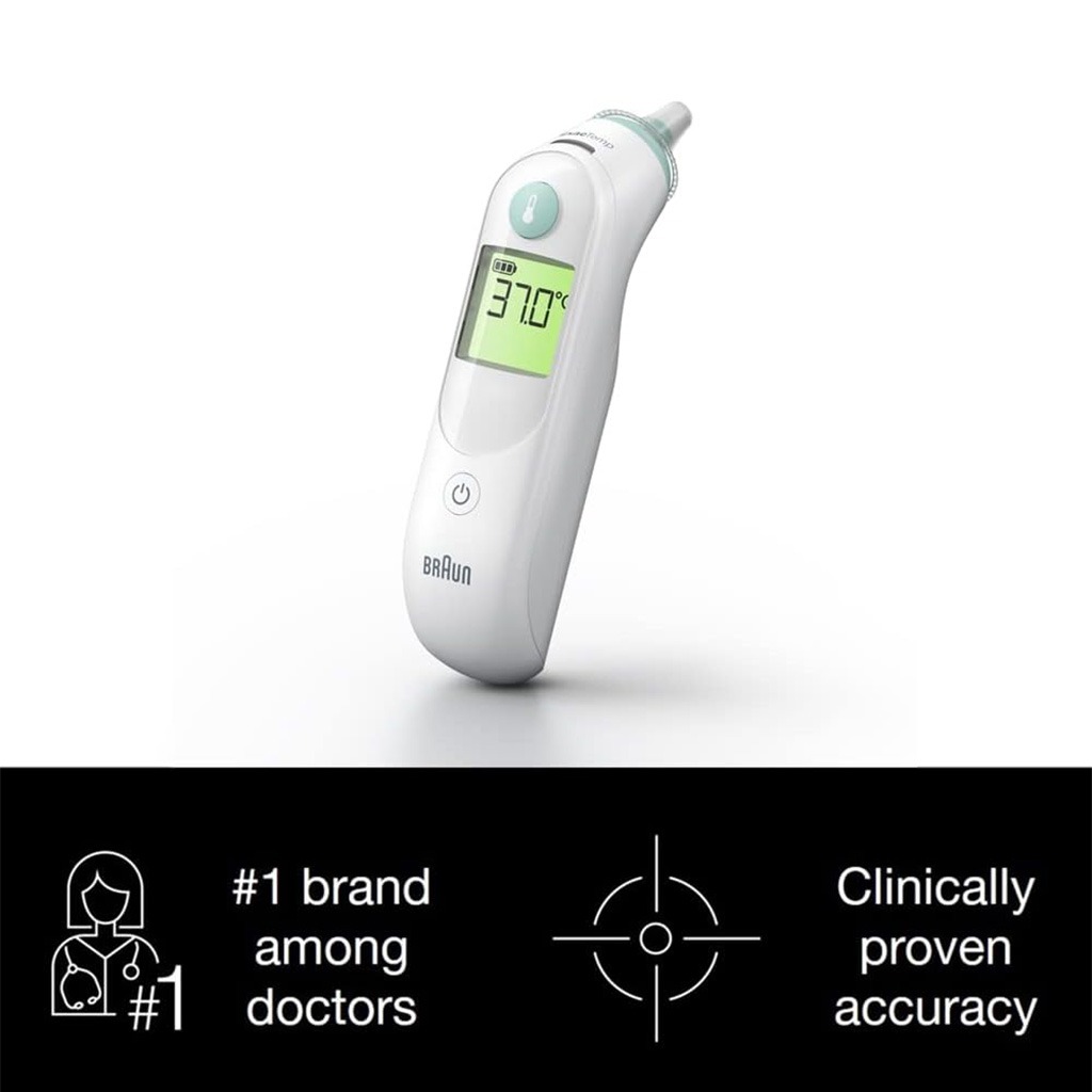Braun, Thermoscan 6, Accurate ear thermometer with fast readings