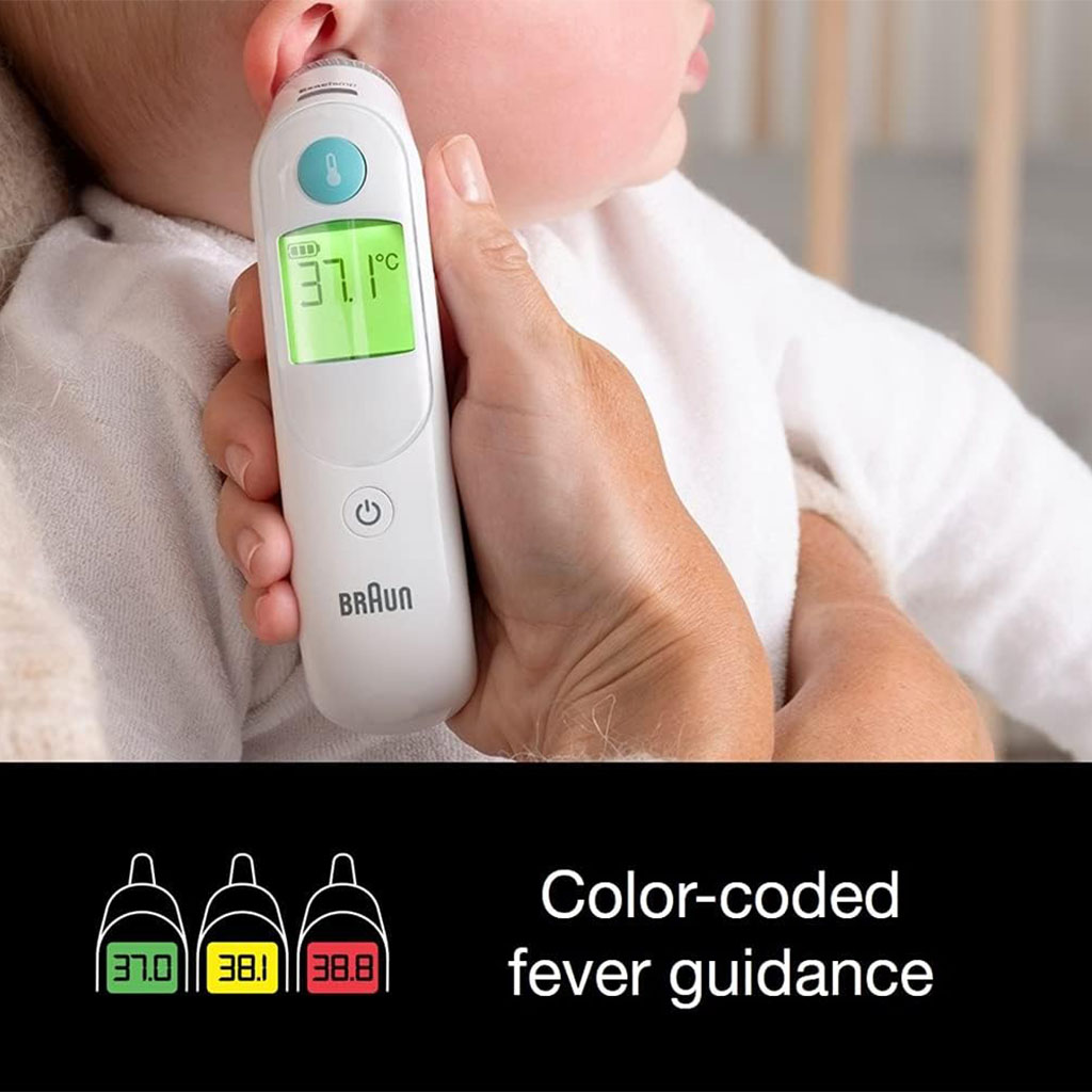 Braun, Thermoscan 6, Accurate ear thermometer with fast readings