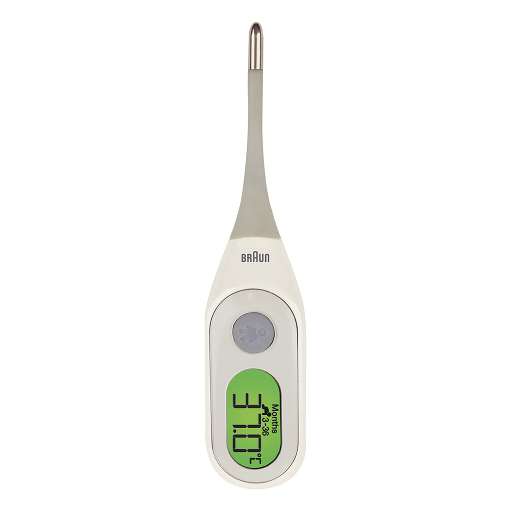 Braun, PRT2000 Digital Stick Thermometer with Age Precision, Accurate temperature measurement for all ages