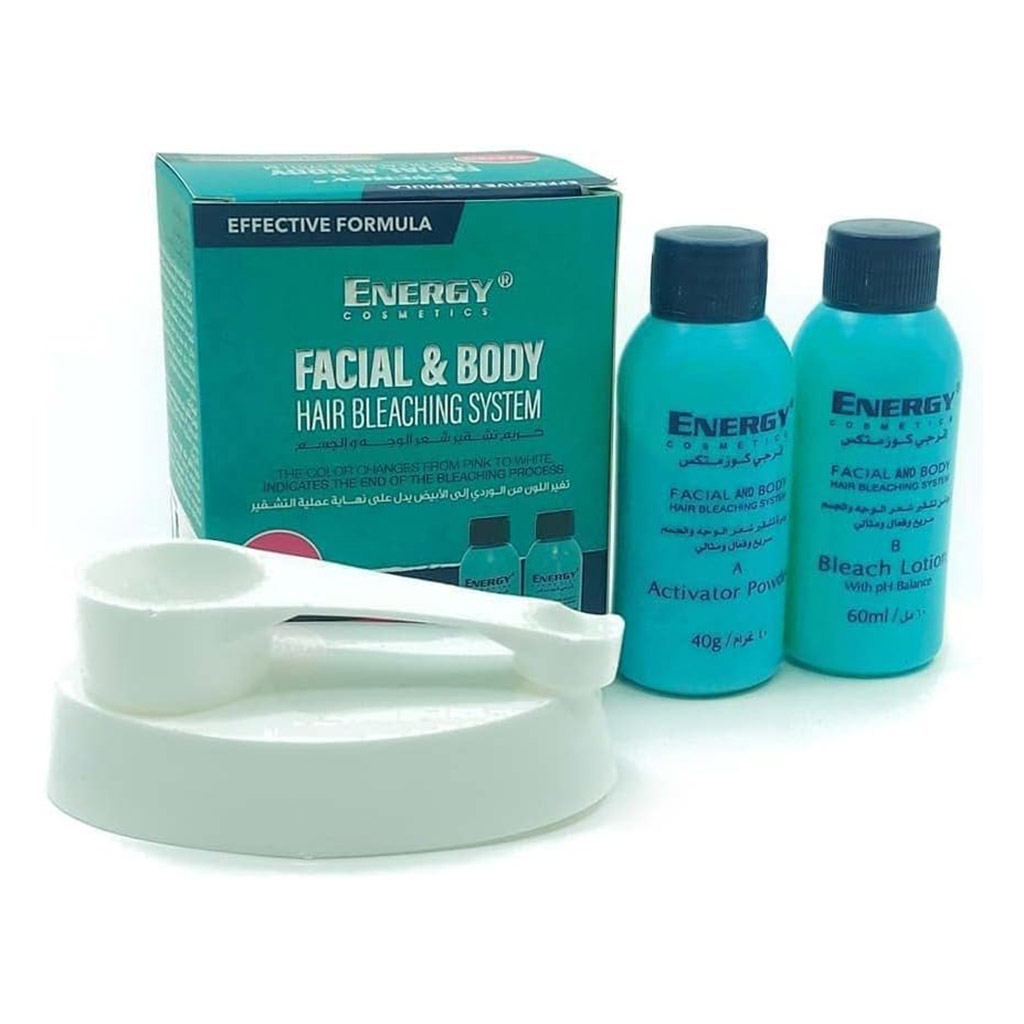 Energy Facial And Body Hair Bleaching System 40ml