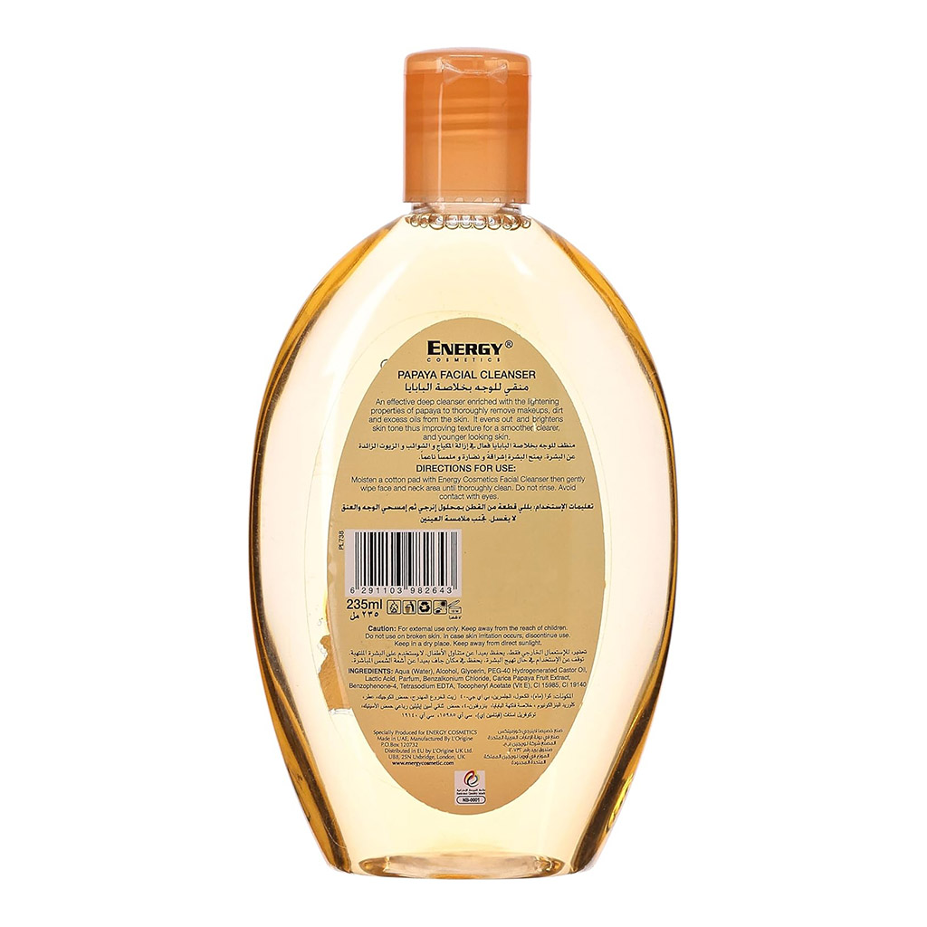 Energy Papaya Facial Cleanser 235ml