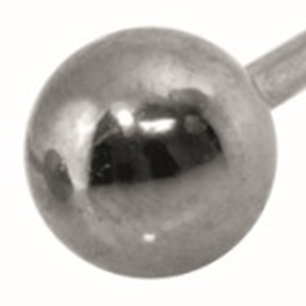 Caflon, Fashion Sense Stainless Steel Ball Stud Earrings, Durable hypoallergenic 4mm earrings