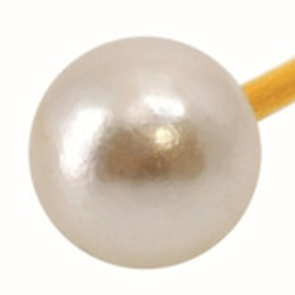 Caflon, Fashion Sense 24K Gold-Plated Pearl Stud Earrings, Small 4mm pearl stud earrings with gold plating, 4mm